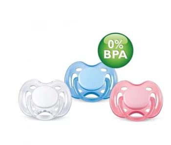 Пустышка силиконовая FREEFLOW 0-6 мес. (уп. 2 шт) BPA-Free Avent