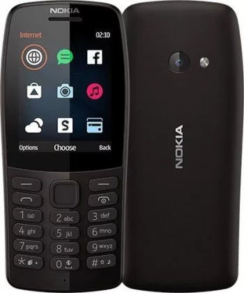 Nokia 210 Dual SIM (черный)
